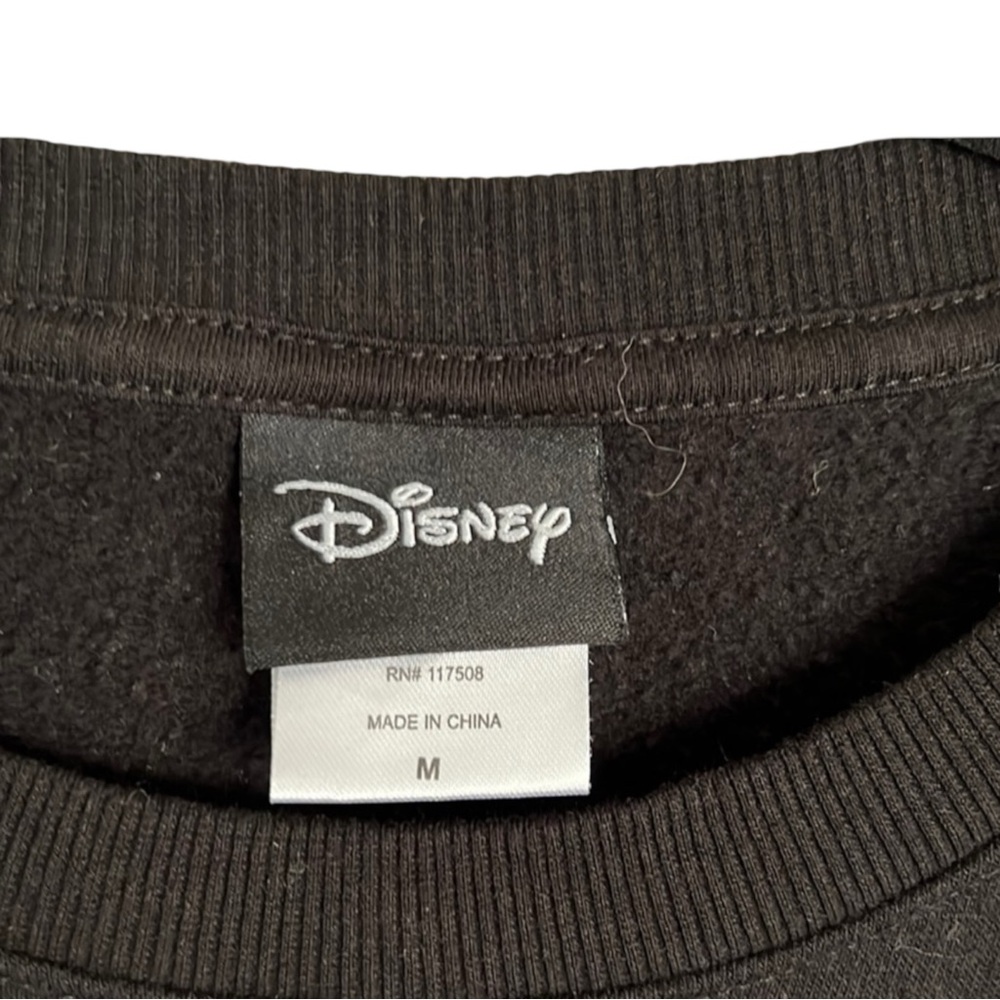 DISNEY Mickey Mouse “The Original Mickey Mouse 1928” Sweatshirt in Black Size M - Picture 10 of 11